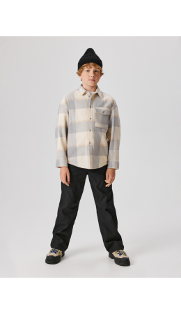 Брюки на подкладке детские для мальчиков Fasto черный