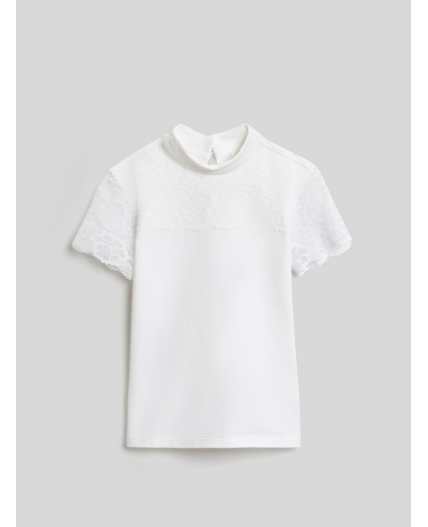 Блузка детская для девочек Fatima белоснежный