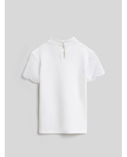 Блузка детская для девочек Fatima белоснежный