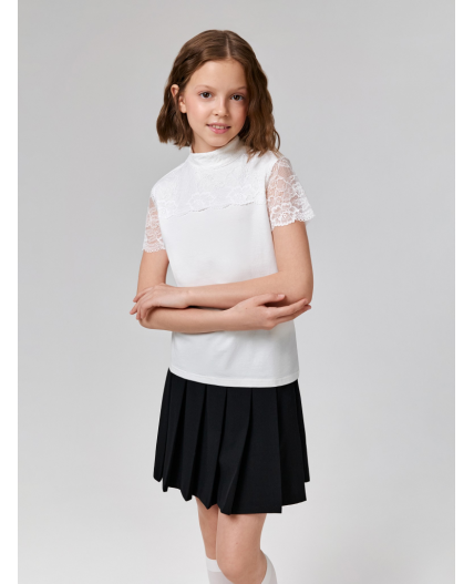 Блузка детская для девочек Fatima белоснежный