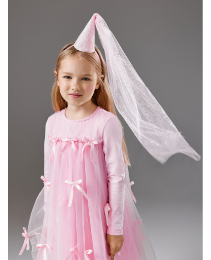 Ободок детский Feya светло-розовый