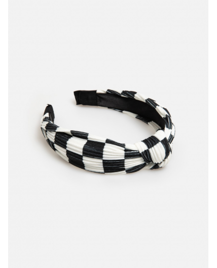 Ободок детский Frost черно-белый