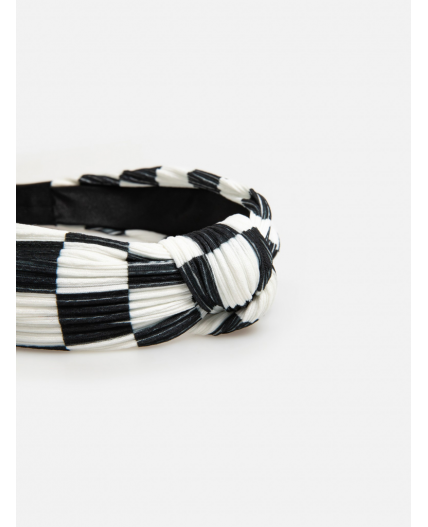 Ободок детский Frost черно-белый