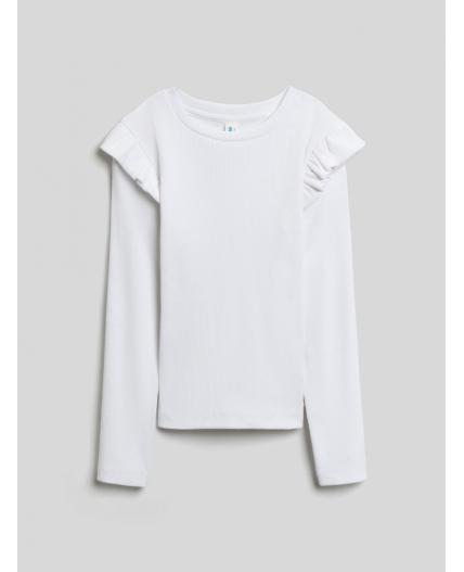 Джемпер детский для девочек Garlend белый