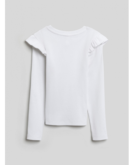 Джемпер детский для девочек Garlend белый