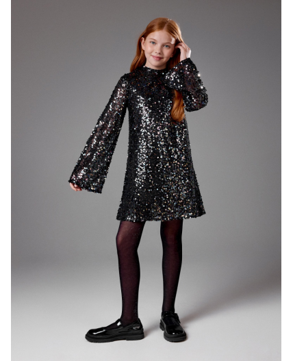 Платье детское для девочек Gerbera черный