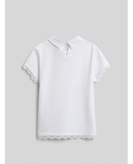 Блузка детская для девочек Gvinevra белый