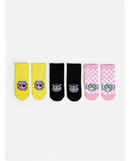 Носки детские в наборе из 3 пар Hanna цвет в ассортименте