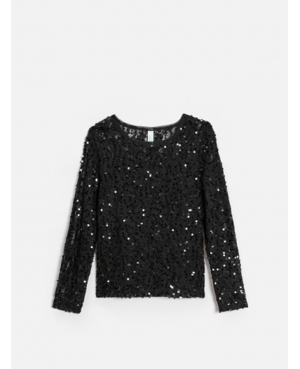 Джемпер детский для девочек Hasharon черный