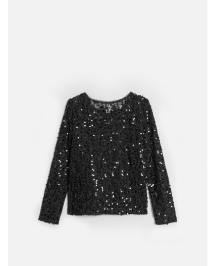 Джемпер детский для девочек Hasharon черный