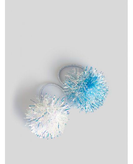 Набор из 2 резинок для волос дет. Henswood разноцветный