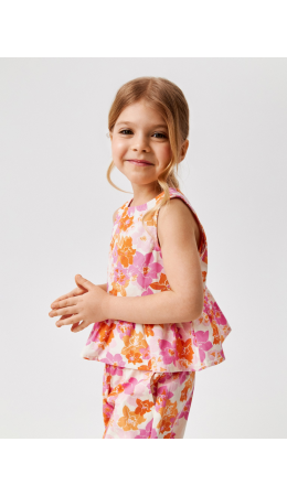 Блузка детская для девочек Hesat_bl разноцветный