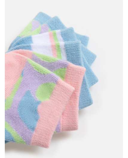 Носки детские в наборе из 3 пар Hiller цвет в ассортименте