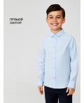 Сорочка верхняя детская для мальчиков Hoppert голубой