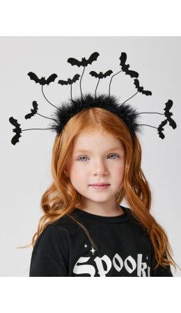 Ободок детский Issa черный