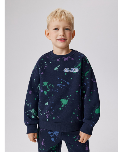 Джемпер детский для мальчиков Julebuk темно-синий