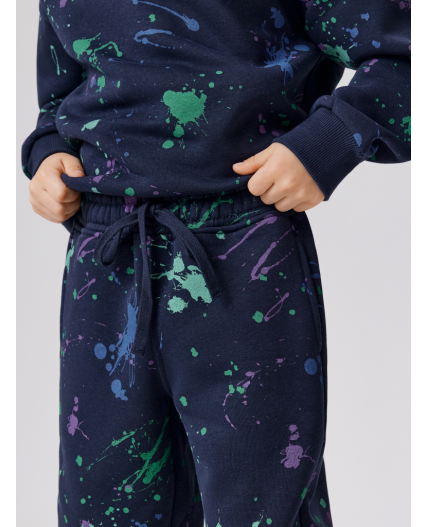 Брюки детские для мальчиков Julebuk_pt темно-синий