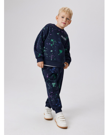 Брюки детские для мальчиков Julebuk_pt темно-синий