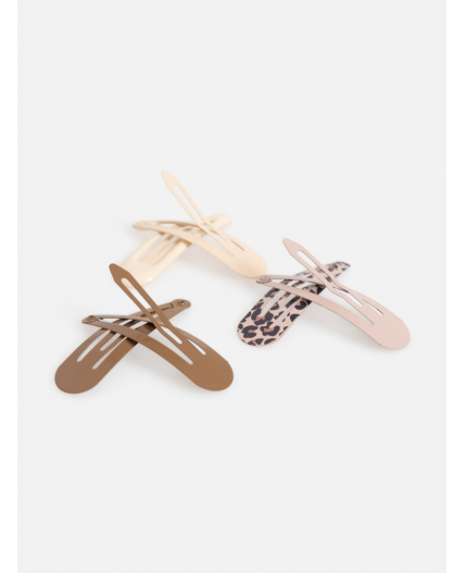 Набор из 6 заколок для волос дет. Kamau бежевый