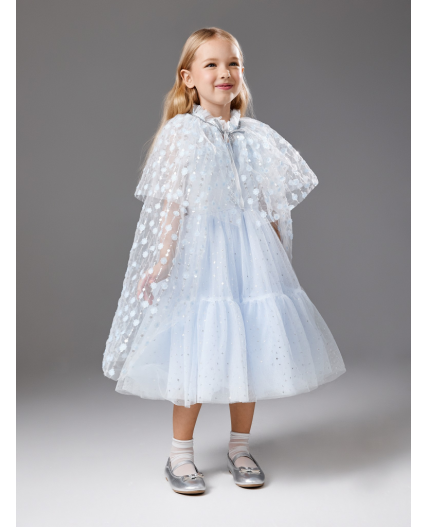 Накидка-мантилья детская Kapy голубой