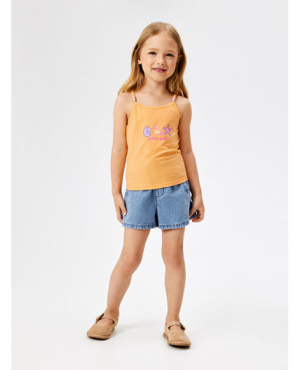 Майка детская для девочек Korinf персиковый