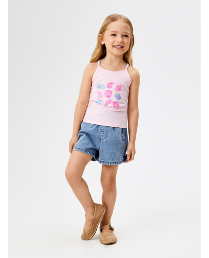 Майка детская для девочек Korinf розовый