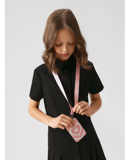 Футляр для карты детский Lazzaro розовый