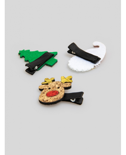 Набор из 3 заколок для волос дет. Liam цветной