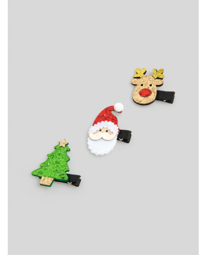 Набор из 3 заколок для волос дет. Liam цветной