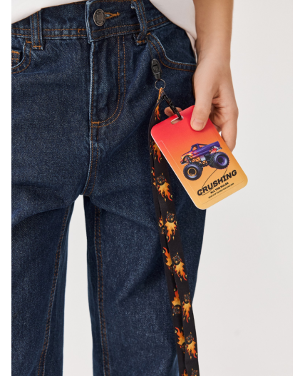 Футляр для карты детский Lorenzi черный