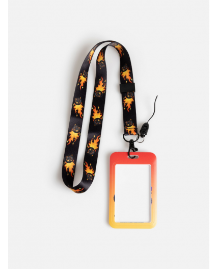 Футляр для карты детский Lorenzi черный