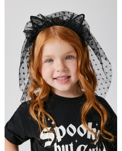 Ободок детский Lucilla черный