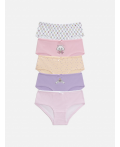 Трусы детские для девочек в наборе из 5 шт. Lumpy цвет в ассортименте