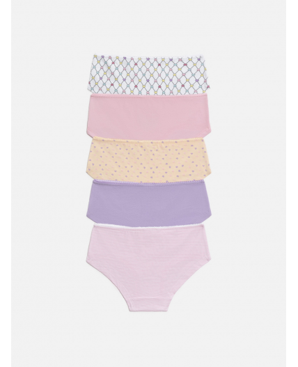 Трусы детские для девочек в наборе из 5 шт. Lumpy цвет в ассортименте