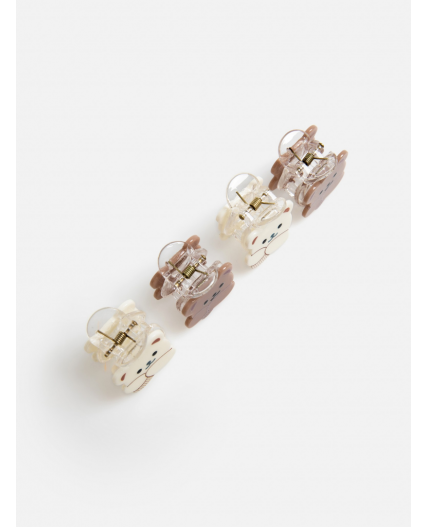 Набор из 4 заколок для волос дет. Lynn цветной