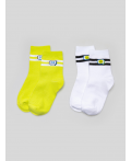 Носки детские в наборе из 2 пар Makkenzi цвет в ассортименте