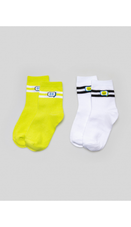 Носки детские в наборе из 2 пар Makkenzi цвет в ассортименте
