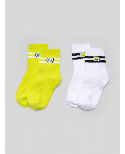 Носки детские в наборе из 2 пар Makkenzi цвет в ассортименте