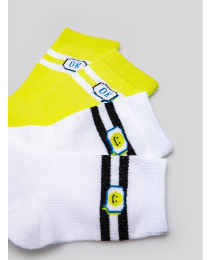 Носки детские в наборе из 2 пар Makkenzi цвет в ассортименте