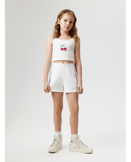 Шорты детские для девочек Malva белый