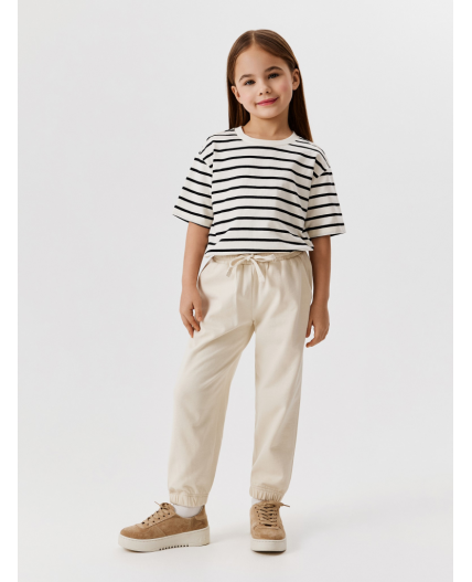 Брюки детские для девочек Merini_pt_p молочный