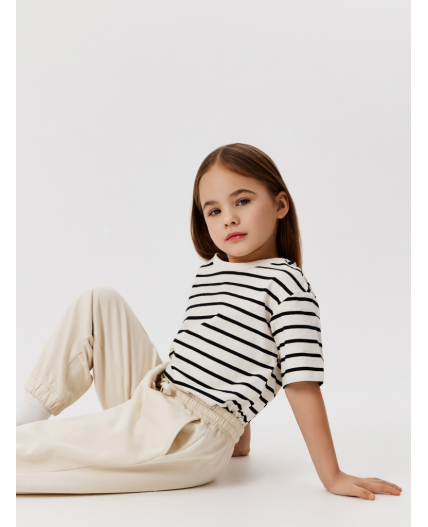 Брюки детские для девочек Merini_pt_p молочный