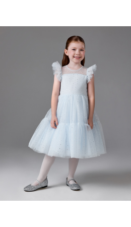 Платье детское для девочек Misa голубой