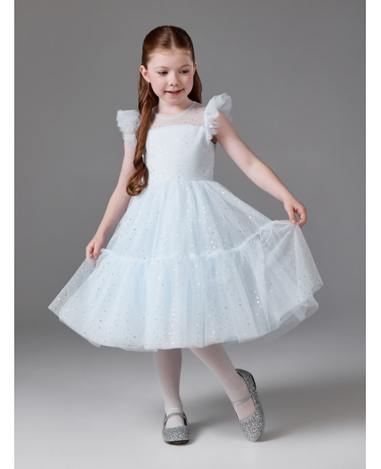Платье детское для девочек Misa голубой