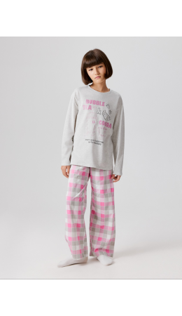 Набор детский для девочек ((1)джемпер и (2)брюки) Modena разноцветный