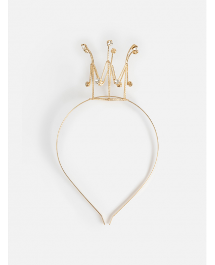 Ободок детский Mong золотистый