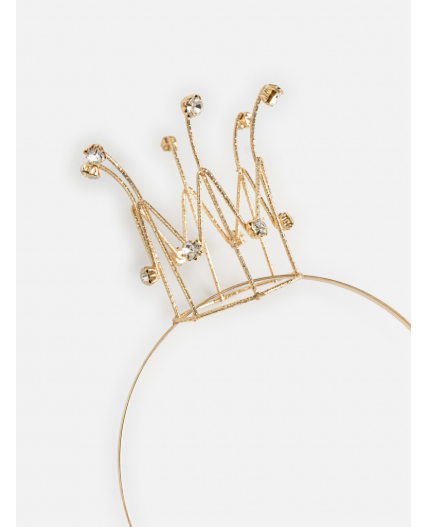 Ободок детский Mong золотистый