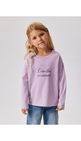 Джемпер детский для девочек Moroto фиолетовый