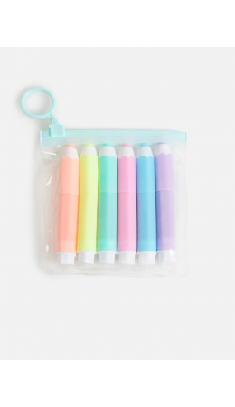 Набор из 6 текстовыделителей дет. Mungo цветной