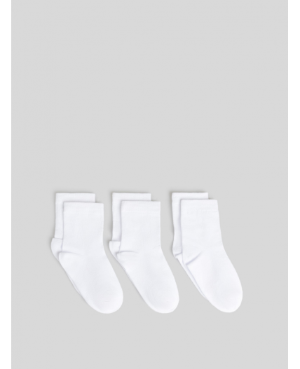 Носки детские в наборе из 3 пар Neptune белый